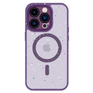 Tel Protect Magnetic Splash Frosted Dėklas skirtas Apple iPhone 15 Purple - Image 2