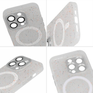 Tel Protect Magnetic Splash Frosted Dėklas skirtas Apple iPhone 15 Plus White - Image 6