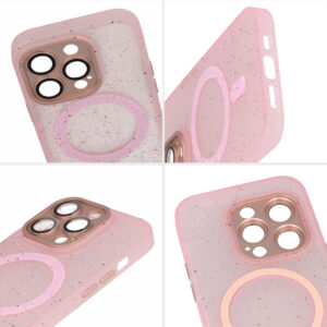 Tel Protect Magnetic Splash Frosted Dėklas skirtas Apple iPhone 15 Plus Light pink - Image 6
