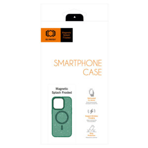 Tel Protect Magnetic Splash Frosted Dėklas skirtas Apple iPhone 15 Green - Image 7