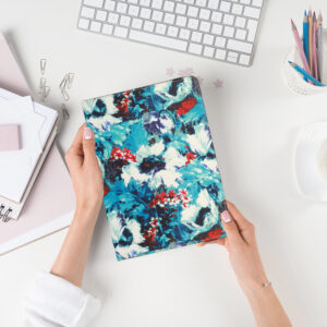 Wonder Canvas Tablet Dėklas 10 inches white poppies - Image 8