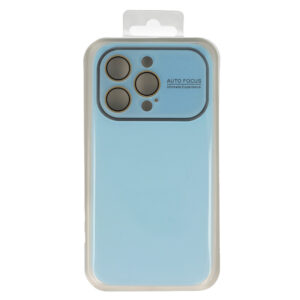 Soft Silicone Lens Dėklas skirtas Apple iPhone 15 Pro Max light blue - Image 6