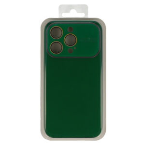 Soft Silicone Lens Dėklas skirtas Apple iPhone 15 Pro Max green - Image 6