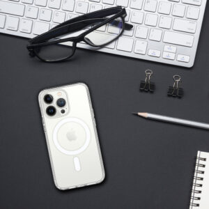 Acrylic Magsafe Dėklas skirtas Apple iPhone X/XS transparent - Image 3