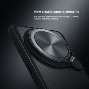 Nillkin CamShield Prop Camera Protective Dėklas for Oppo Find X6 Pro black - Image 6