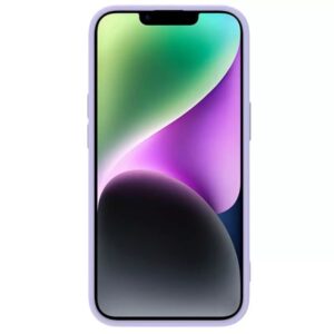 Nillkin CamShield Silky Silicone Dėklas skirtas Apple iPhone 15 Plus purple - Image 2