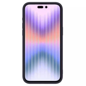 Nillkin CamShield Silky Silicone Dėklas skirtas Apple iPhone 15 Pro Max dark purple - Image 2