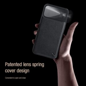 Nillkin CamShield S Leather Dėklas skirtas Apple iPhone 14 Pro Max black - Image 7