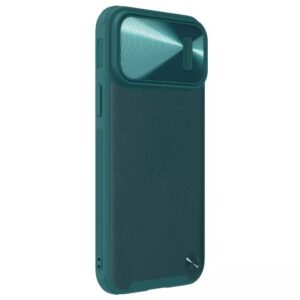 Nillkin CamShield S Leather Magnetic Dėklas skirtas Apple iPhone 14 Pro green - Image 3