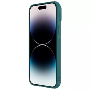 Nillkin CamShield S Leather Magnetic Dėklas skirtas Apple iPhone 14 Pro green - Image 4