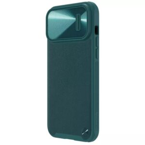 Nillkin CamShield S Leather Magnetic Dėklas skirtas Apple iPhone 14 Pro green - Image 5