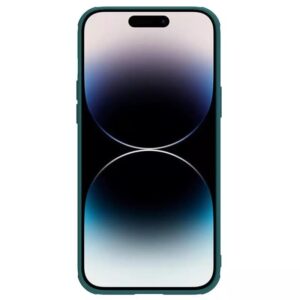Nillkin CamShield S Leather Magnetic Dėklas skirtas Apple iPhone 14 Pro green - Image 2