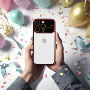Electro Lens Dėklas for Xiaomi Redmi Note 10/Note 10S/Poco M5S Cherry - Image 9