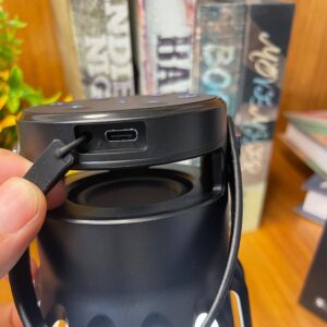 Lamp with bluetooth speaker A3 black - Image 3