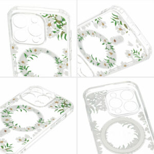 Tel Protect Flower Magsafe skirtas Apple iPhone 15 Plus design 5 - Image 5