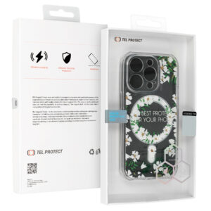 Tel Protect Flower Magsafe skirtas Apple iPhone 15 Plus design 5 - Image 7