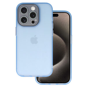 AG Matte Series Dėklas skirtas Apple iPhone 15 Plus light blue - Image 2
