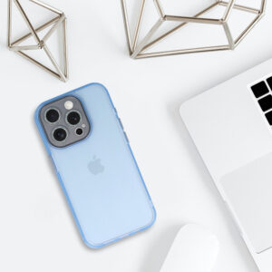 AG Matte Series Dėklas skirtas Apple iPhone 15 Plus light blue - Image 6