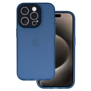 AG Matte Series Dėklas skirtas Apple iPhone 15 Plus blue - Image 2