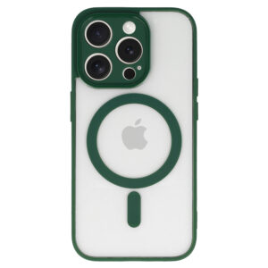 Acrylic Color Magsafe Dėklas skirtas Apple iPhone 12 Pro Max green - Image 2