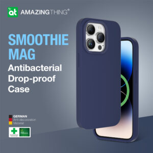 Amazing Thing Smoothie Magsafe Dėklas 8FT IP146.7PSMBU skirtas Apple iPhone 14 Pro Max navy - Image 6