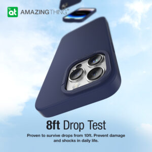 Amazing Thing Smoothie Magsafe Dėklas 8FT IP146.7PSMBU skirtas Apple iPhone 14 Pro Max navy - Image 7
