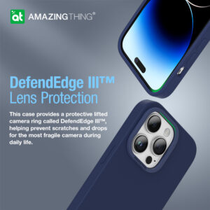 Amazing Thing Smoothie Magsafe Dėklas 8FT IP146.7PSMBU skirtas Apple iPhone 14 Pro Max navy - Image 8