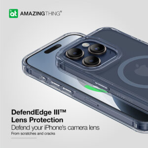 Amazing Thing Minimal Magsafe Dėklas 6.6FT IP156.7PMMINBU skirtas Apple iPhone 15 Pro Max blue - Image 8