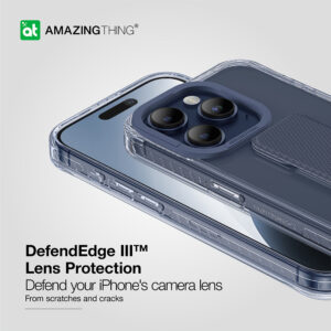 Amazing Thing Titan Pro Holder Dėklas 10FT IP156.1PTHBU skirtas Apple iPhone 15 Pro navy with stand - Image 5