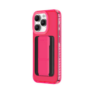 Amazing Thing Titan Pro Neon Mag Wallet Dėklas 10FT IP156.1PTWPN skirtas Apple iPhone 15 Pro pink with stand - Image 3