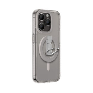 Amazing Thing Titan Pro Mag Ring Grip Dėklas 10FT IP156.7PTRGY skirtas Apple iPhone 15 Pro Max titanium - Image 4