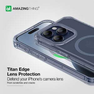 Amazing Thing Titan Edge Mag Dėklas 15FT IP156.7PTEMBU skirtas Apple iPhone 15 Pro Max navy - Image 6