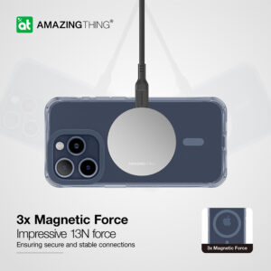 Amazing Thing Titan Edge Mag Dėklas 15FT IP156.7PTEMBU skirtas Apple iPhone 15 Pro Max navy - Image 5
