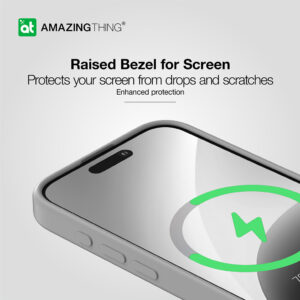 Amazing Thing Smoothie Magsafe Dėklas 8FT IP156.7PSMGY skirtas Apple iPhone 15 Pro Max titanium - Image 6
