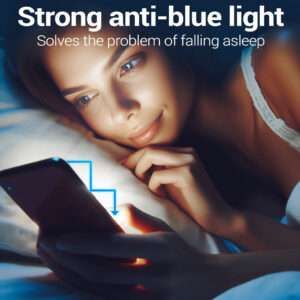 Apsauginis stiklas Anti-Blue Full Glue for Xiaomi Redmi Note 10/Note 10S/Poco M5S - Image 7
