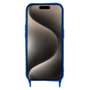 Strap Silicone Dėklas skirtas Apple iPhone 12 Pro design 2 blue - Image 3