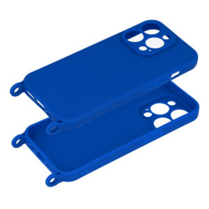 Strap Silicone Dėklas skirtas Apple iPhone 15 Plus design 2 blue - Image 4