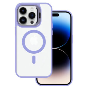 Tel Protect Kickstand Magsafe Dėklas skirtas Apple iPhone 14 Pro light purple - Image 2