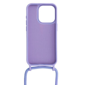 Strap Silicone Dėklas skirtas Apple iPhone 11 design 1 purple - Image 3