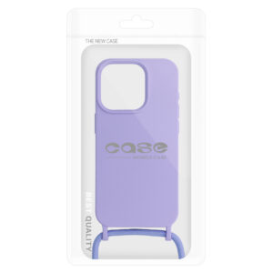Strap Silicone Dėklas skirtas Apple iPhone 11 design 1 purple - Image 7