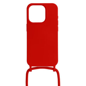 Strap Silicone Dėklas skirtas Apple iPhone 13 Pro Max design 1 red - Image 2