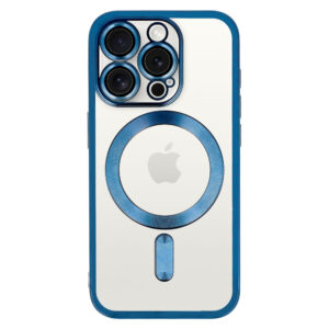 Metallic Magsafe Dėklas skirtas Apple iPhone 15 Blue - Image 2