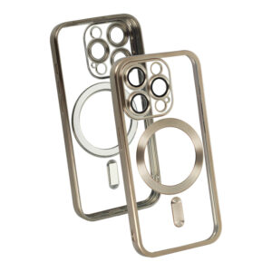 Metallic Magsafe Dėklas skirtas Apple iPhone 15 Pro Max Titanium - Image 6