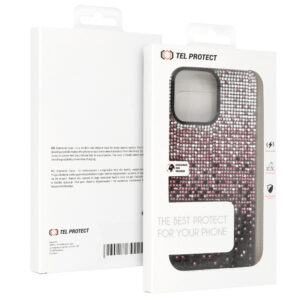 Tel Protect Diamond Dėklas skirtas Apple iPhone 15 Pro Max burgundy - Image 8