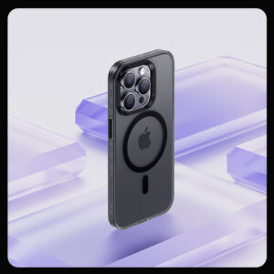 Benks Magnetic Lucid Armor Dėklas skirtas Apple iPhone 15 Pro Max black - Image 5