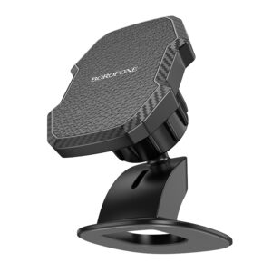 Borofone Car holder BH111 Adelante magnetic with stick-on base black - Image 3