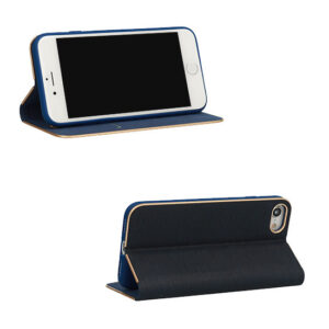 Vennus Book Dėklas with frame skirtas Samsung Galaxy S24 navy - Image 4