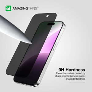 Amazing Thing Tempered glass Titan Privacy Glass IP156.7PRCFGLA skirtas Apple iPhone 15 Pro Max - Image 4