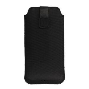 HIT Pouch Dėklas (Size XXL) skirtas Samsung S25 Ultra/S24 Ultra/M35/M23/A16 5G/Xiaomi Redmi 14C design 1 black - Image 2