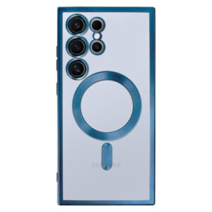 Metallic Magsafe Dėklas skirtas Samsung Galaxy S23 Ultra Blue - Image 2